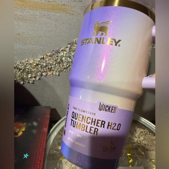 Wicked Stanley 20 oz Glinda For Good Flowstate Quencher New with tags
